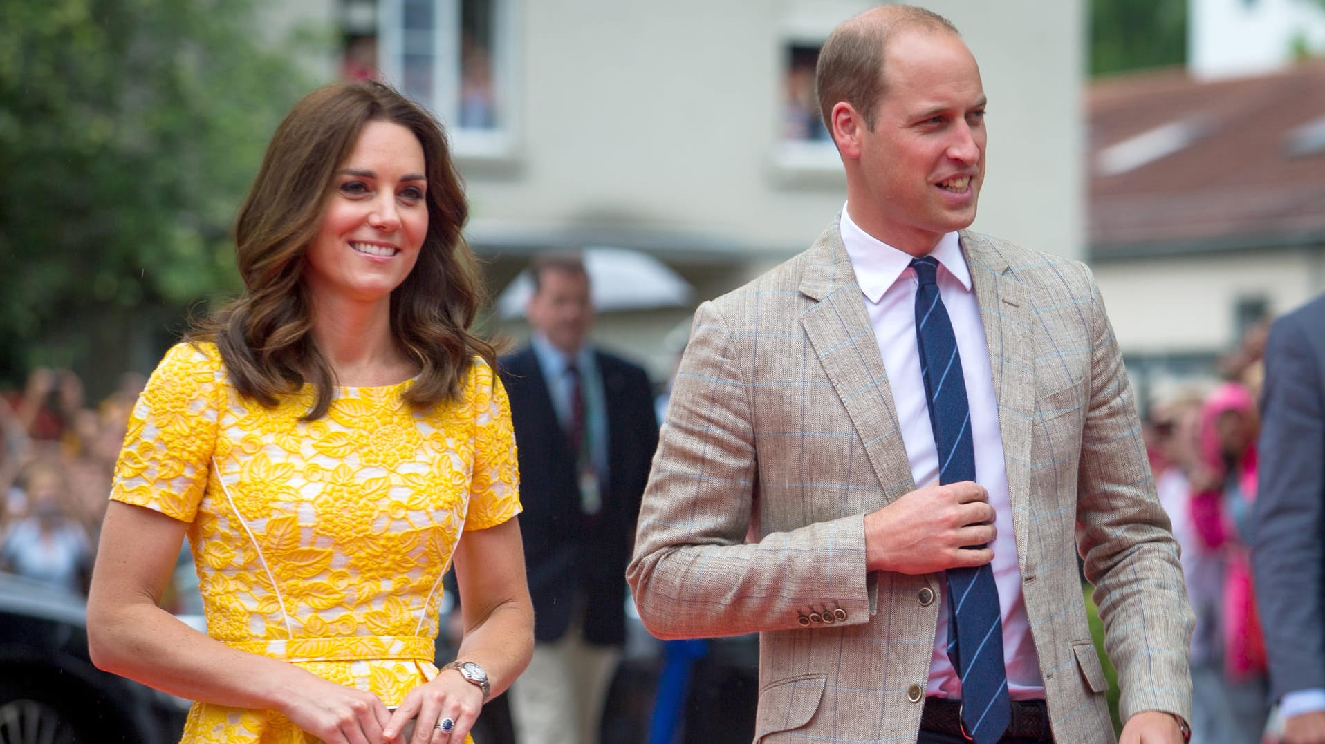 Den zweiten Tag ihrer Deutschlandreise verbringen Kate und William in Heidelberg.