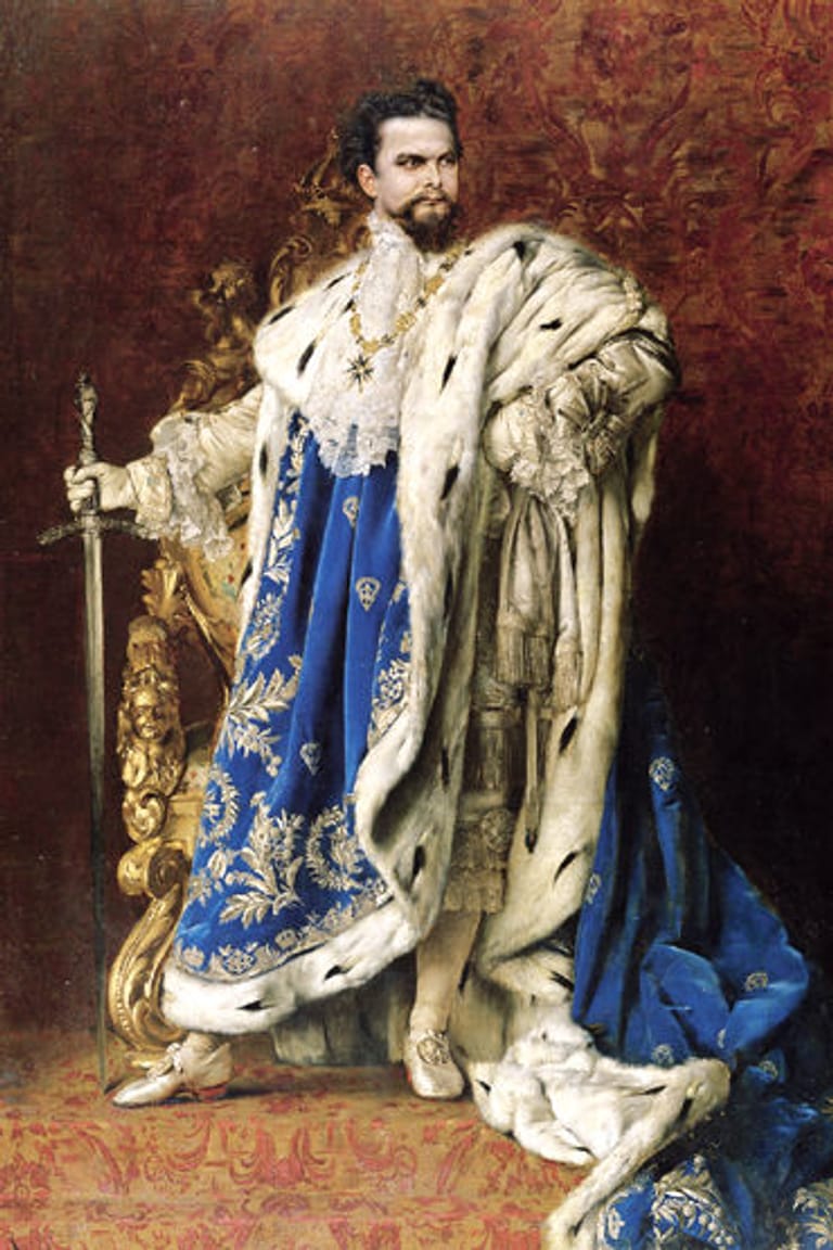 Mysteriöser Tod: Märchenkönig Ludwig II., Erbauer von Schloss Neuschwanstein, starb unter merkwürdigen Umständen. Dankbar für Verschwörungstheorien, sagt Buchautor Christian Schiffer.