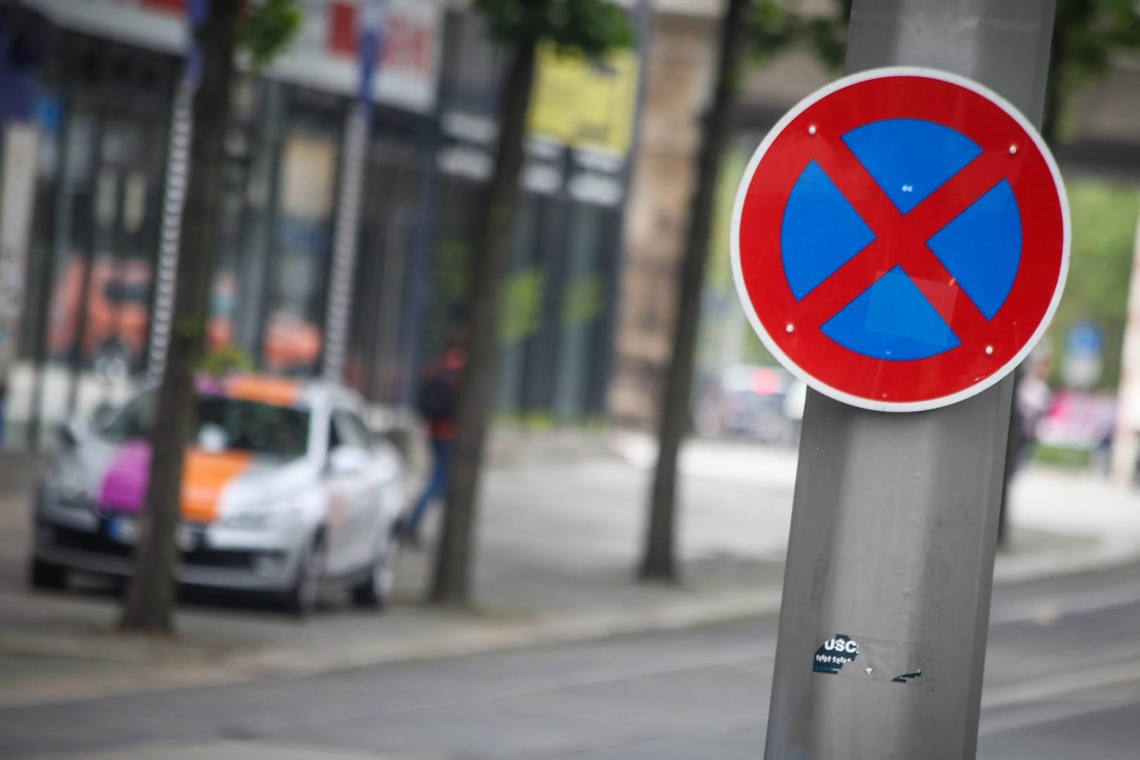 Absolutes Halteverbot: Parken und Halten sind hier tabu.