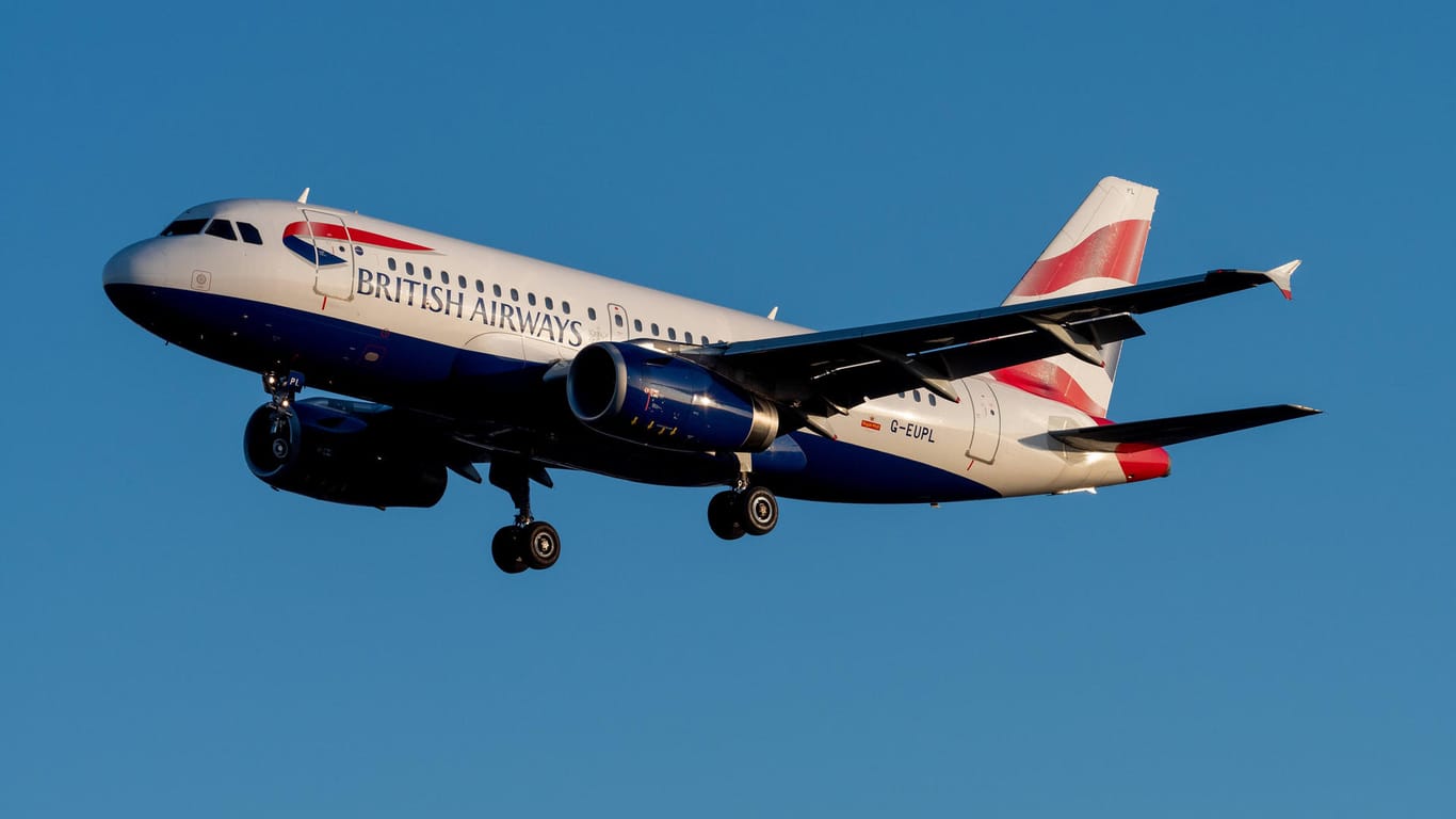 Eine Maschine der British Airways: Die Fluggesellschaft hat alle Flüge nach China gestrichen.
