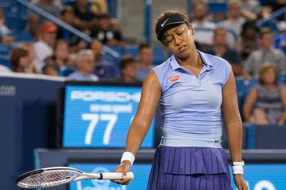 Die Japanerin Naomi Osaka schied in Cincinnati aus.