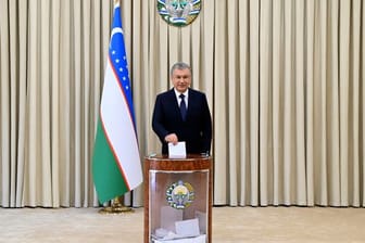 Der usbekische Staatschef Schawkat Mirsijojew.