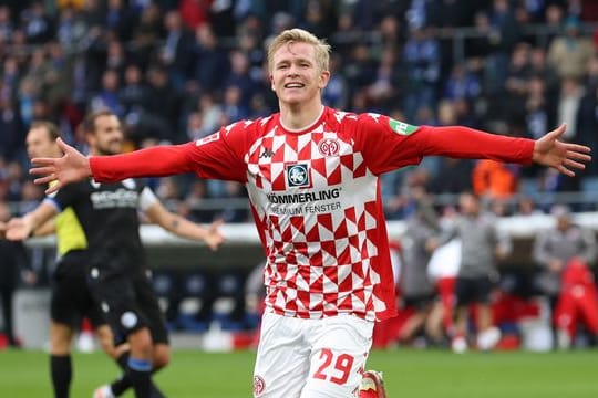 Spielt derzeit beim FSV Mainz 05 groß auf: Jonathan Burkardt.