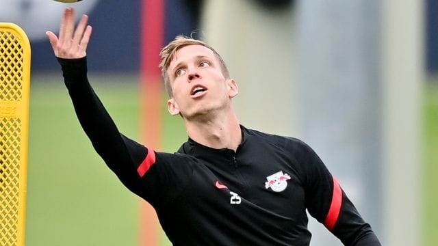 Soll beim FC Barcelona auf der Wunschliste stehen: Leipzigs Dani Olmo. Soll beim FC Barcelona auf der Wunschliste stehen: Leipzigs Dani Olmo.