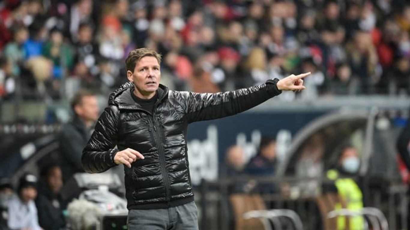 Kann mit Frankfurt das Weiterkommen in der Europa League klar machen: Eintracht-Coach Oliver Glasner.