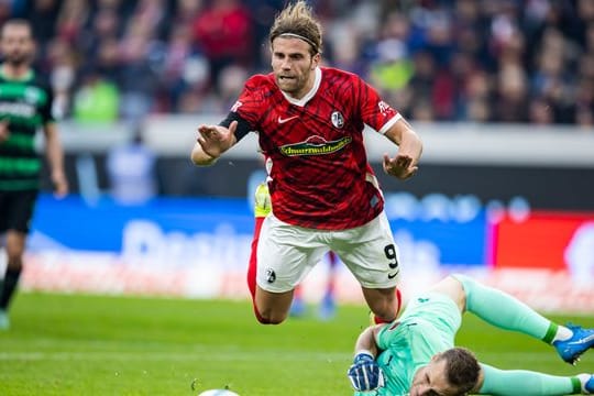 Freut sich auf das Duell mit FCB-Verteidiger Dayot Upamecano: Lucas Höler (l).