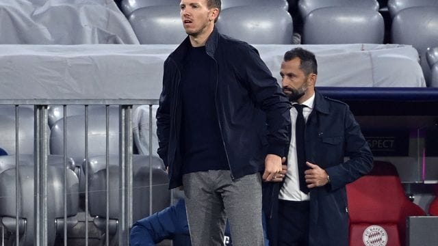 FC-Bayern-Trainer Julian Nagelsmann erwartet einen spannenden Spieltag. FC-Bayern-Trainer Julian Nagelsmann erwartet einen spannenden Spieltag.