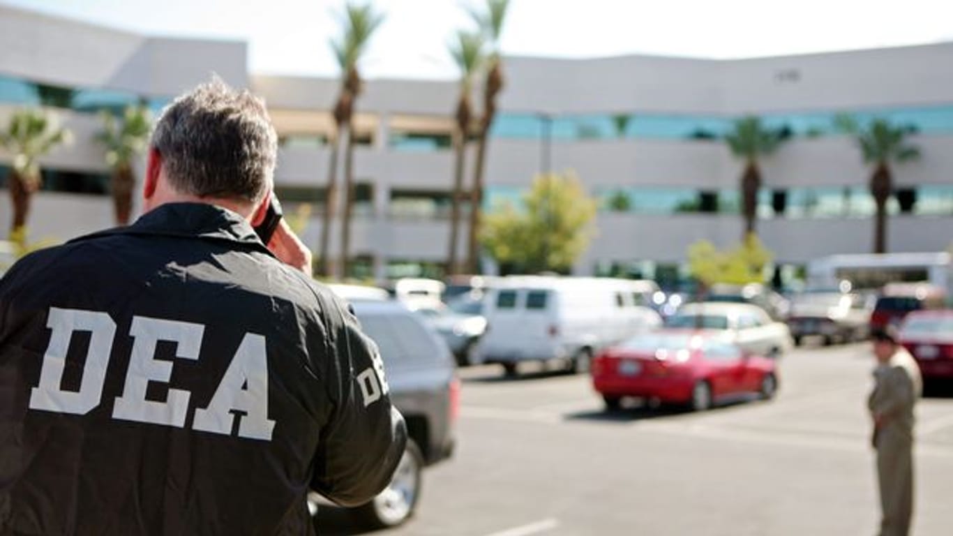 Ein Agent US-Antidrogenbehörde DEA in Las Vegas.