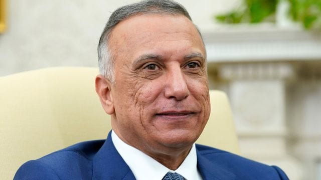 Mustafa al-Kasimi, Ministerpräsident des Irak.