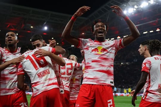 Leipzigs Christopher Nkunku war der überragende Spieler beim Sieg gegen den BVB.