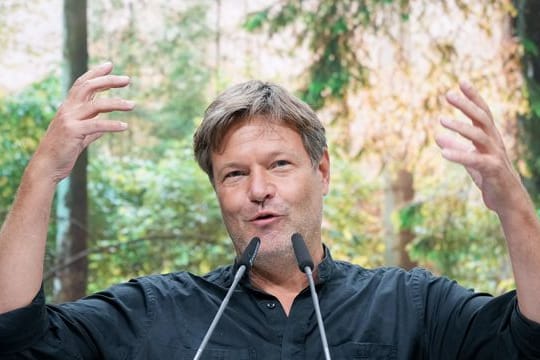 "Dann sind wir in den Koalitionsverhandlungen gescheitert": Robert Habeck.
