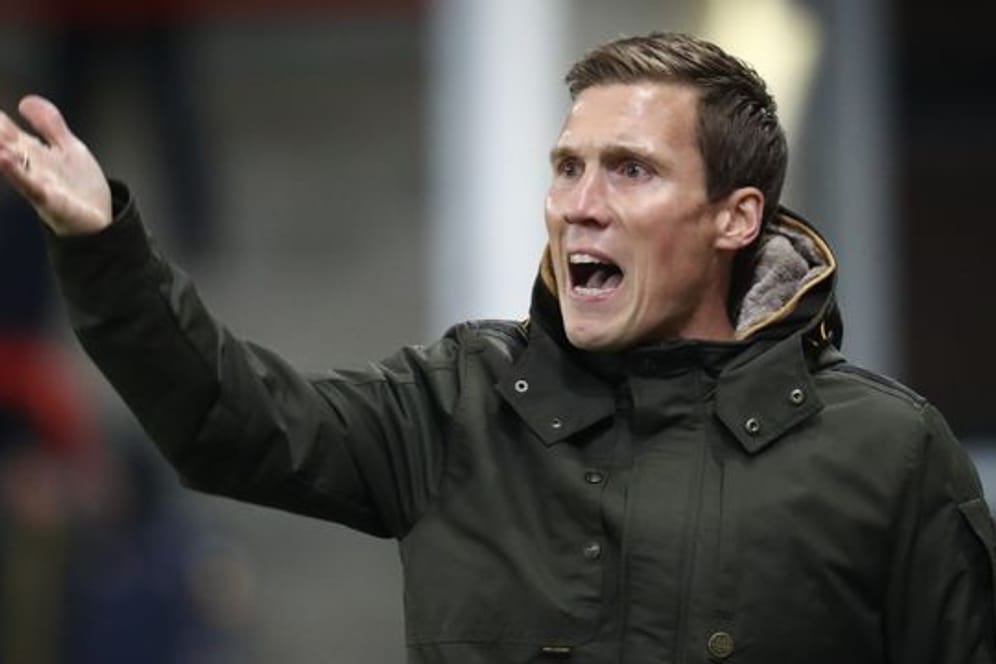 Der Trainer der deutschen U19-Auswahl: Hannes Wolf.