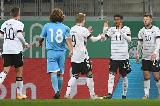 Deutschlands U21 feierte einen klaren Sieg gegen San Marino.