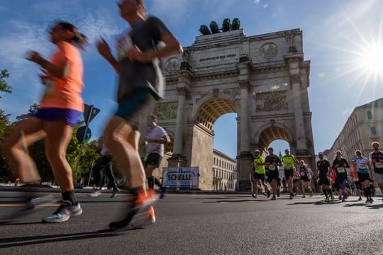 Der Marathon bei den European Championships wird in München vier Mal am Siegestor vorbeiführen.