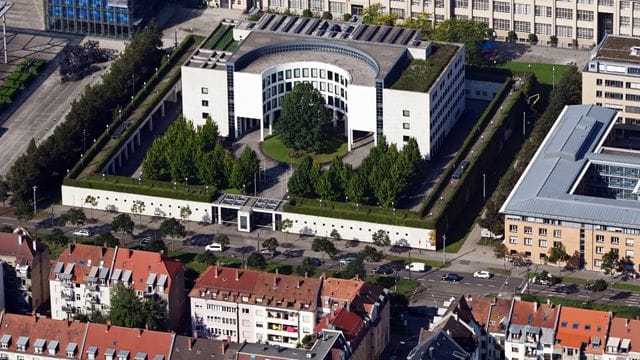 Luftbild der Bundesanwaltschaft. Luftbild der Bundesanwaltschaft.