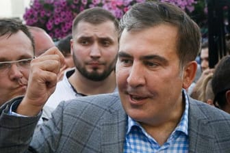 Georgiens ehemaliger Staatschef Saakaschwili wurde in eine Militärklinik verlegt.