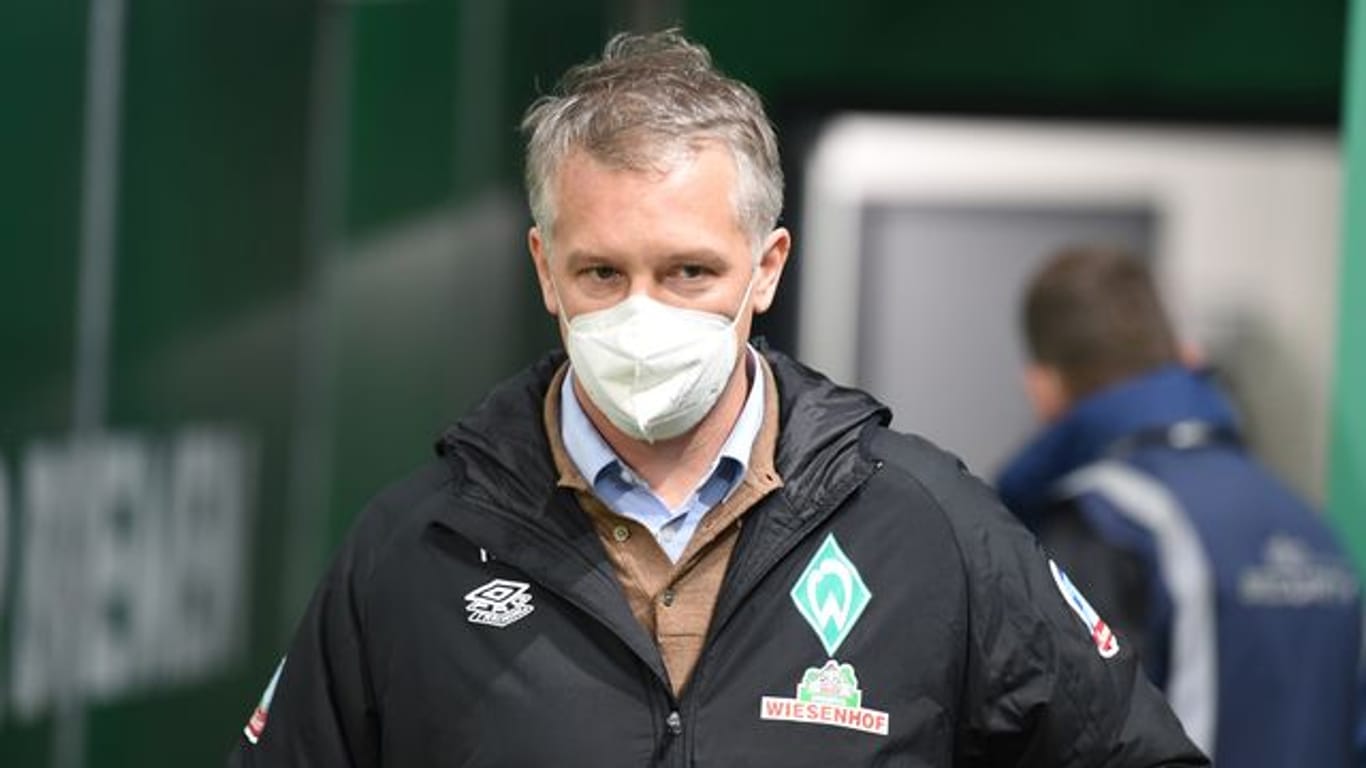 Muss sich nach einem neuen Trainer umschauen: Werder-Geschäftsführer Frank Baumann.