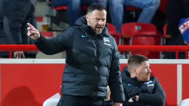 War nach der Derby-Schlappe bei Union bedient: Hertha-Coach Pal Dardai. War nach der Derby-Schlappe bei Union bedient: Hertha-Coach Pal Dardai.