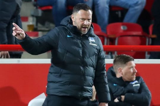 War nach der Derby-Schlappe bei Union bedient: Hertha-Coach Pal Dardai.