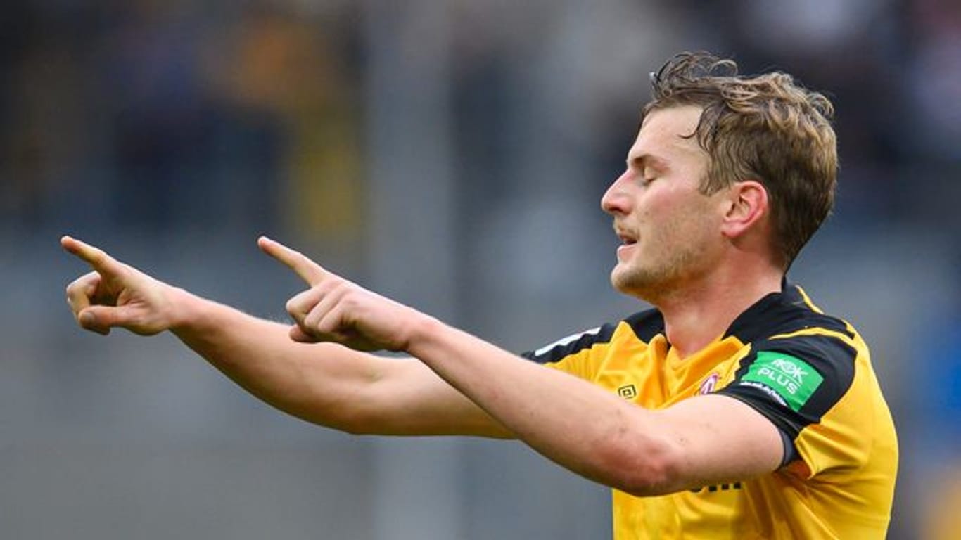 Christoph Daferner schoss Dynamo Dresden gegen Fortuna Düsseldorf zum Sieg.