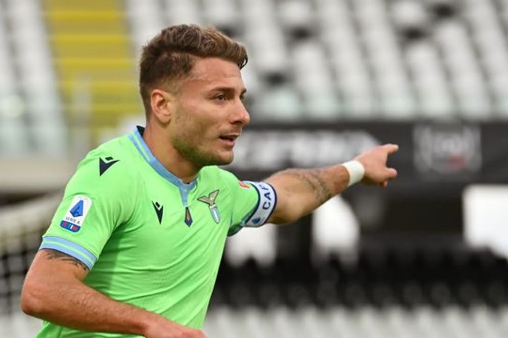 Kann nicht nur treten, sondern auch pfeifen: Ciro Immobile.