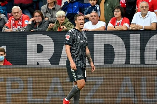 Wurde beim FSV Mainz 05 nach seiner Auswechslung von Fans mit Bier beschüttet: Max Kruse.