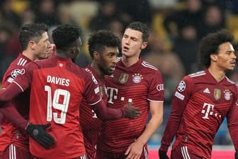 Die arg dezimierten Bayern kamen gewannen das vorletzte Gruppenspiel bei Dynamo Kiew.