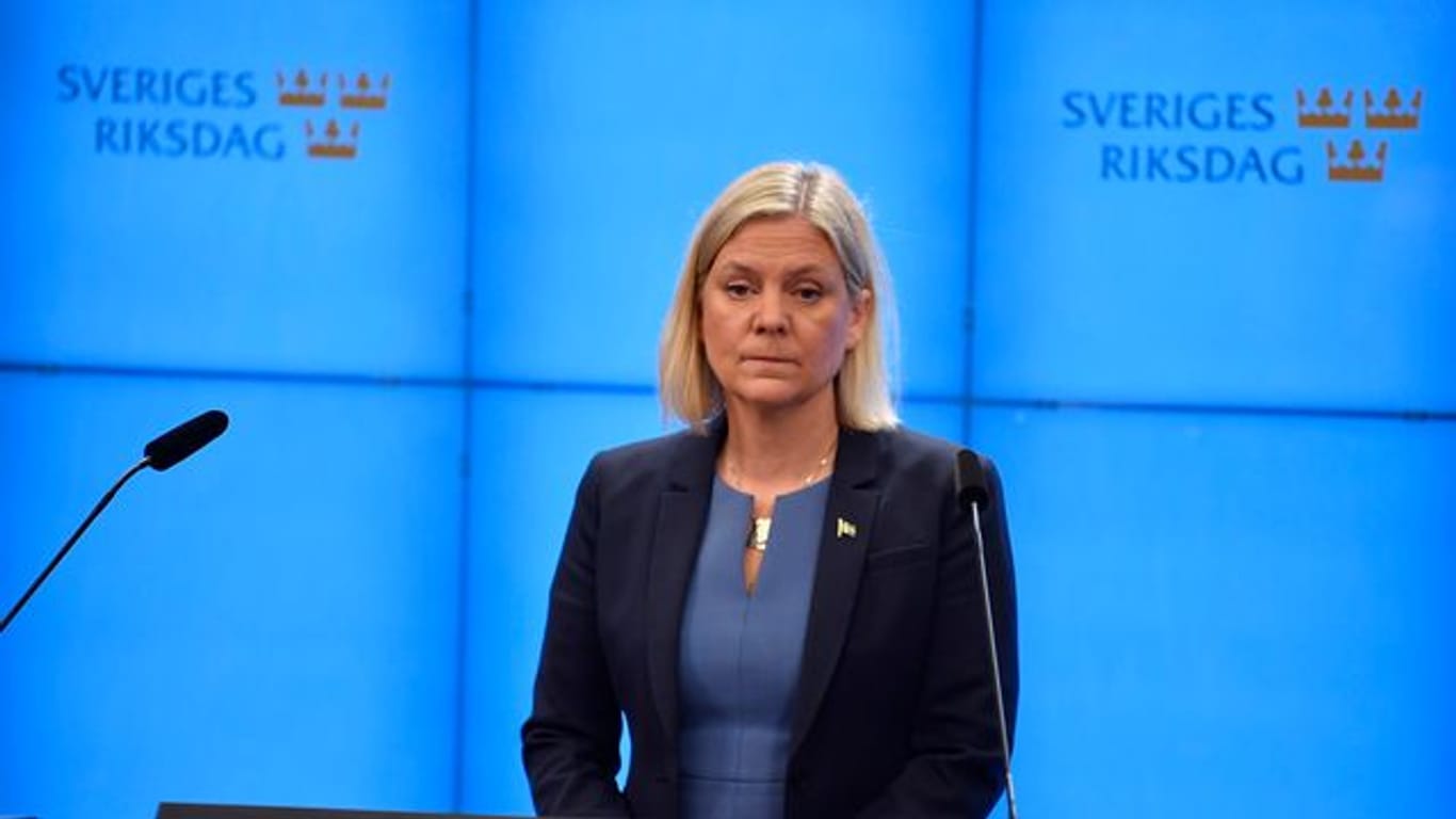 Kurz nach ihrer Wahl zur ersten schwedischen Regierungschefin ist Magdalena Andersson wieder zurückgetreten.