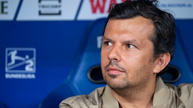 Der Geschäftsführer Sport vom Fußball-Bundesligisten Arminia Bielefeld: Samir Arabi. Der Geschäftsführer Sport vom Fußball-Bundesligisten Arminia Bielefeld: Samir Arabi.