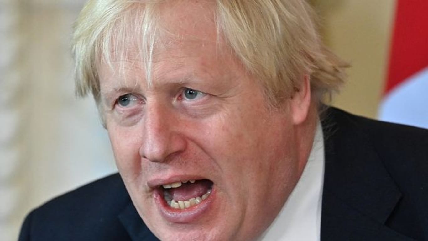 Der Premierminister von Großbritannien Boris Johnson.