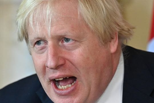 Der Premierminister von Großbritannien Boris Johnson.