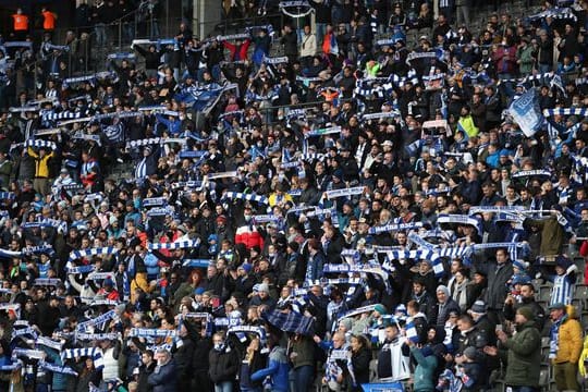 Hertha BSC einigte sich mit dem Berliner Senat auf eine Zuschauerbegrenzung.