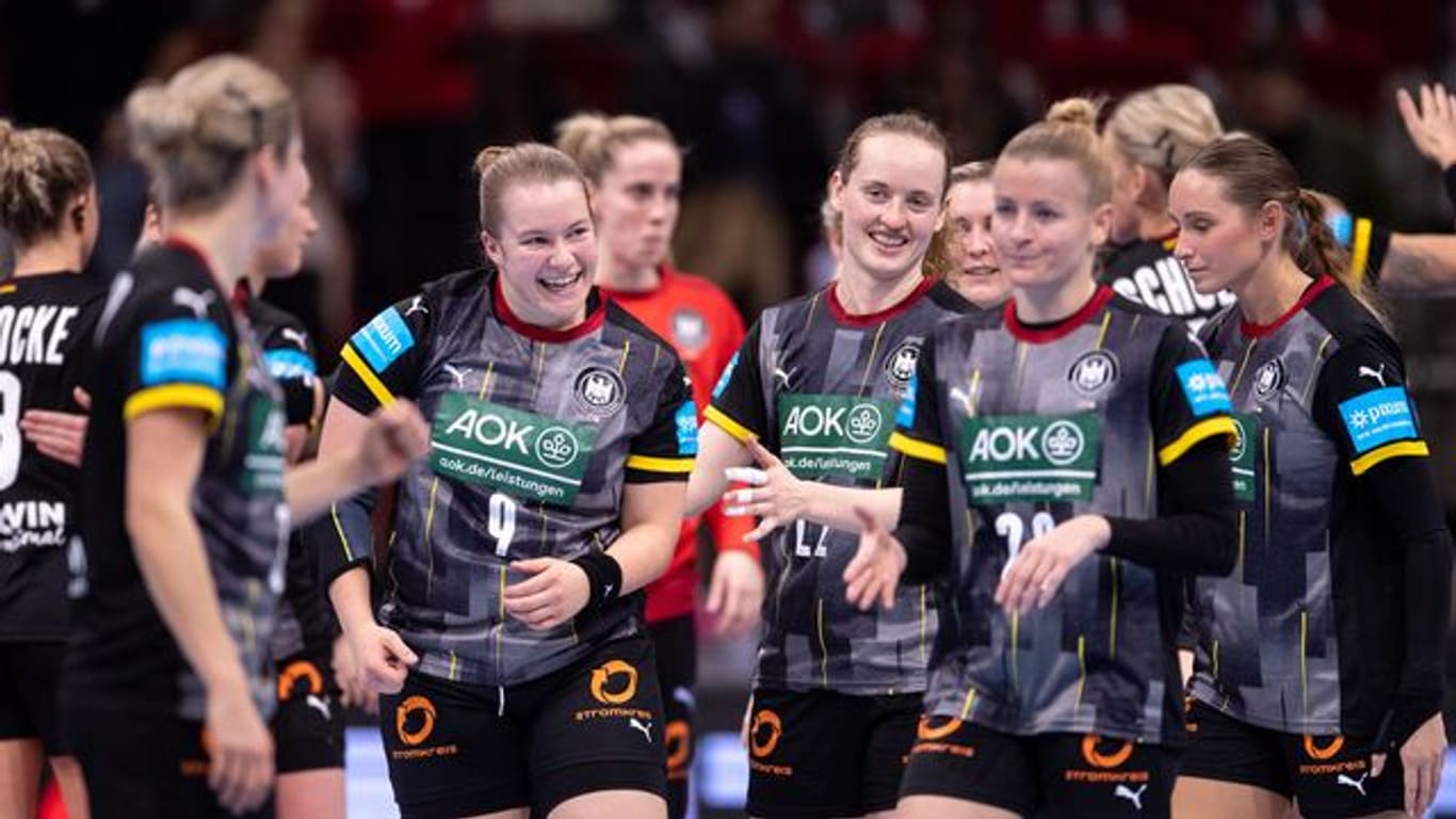 Die deutschen Handballerinnen sind vor der WM zuversichtlich.