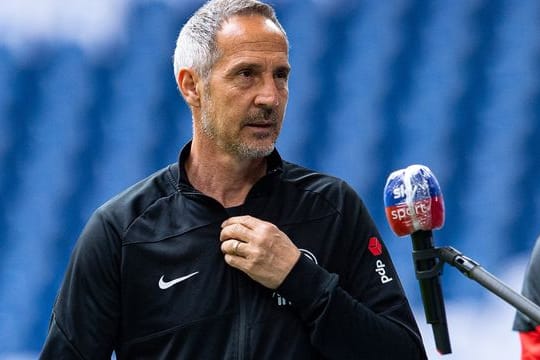 Adi Hütter freut sich auf das Rheinderby.