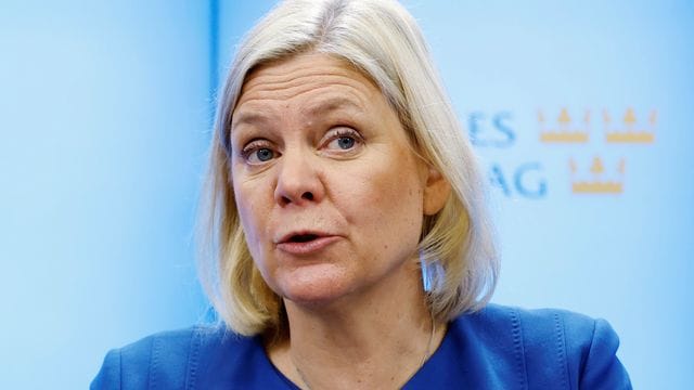 Magdalena Andersson will sich erneut für das Amt der Ministerpräsidentin zur Wahl stellen.