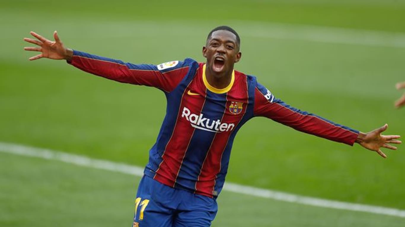 Ousmane Dembélé steht noch beim FC Barcelona unter Vertrag.