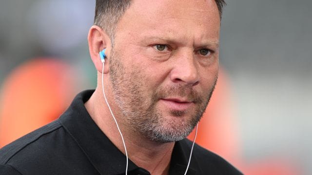 Herthas Cheftrainer Pal Dardai vor dem Spiel.