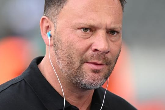 Herthas Cheftrainer Pal Dardai vor dem Spiel.