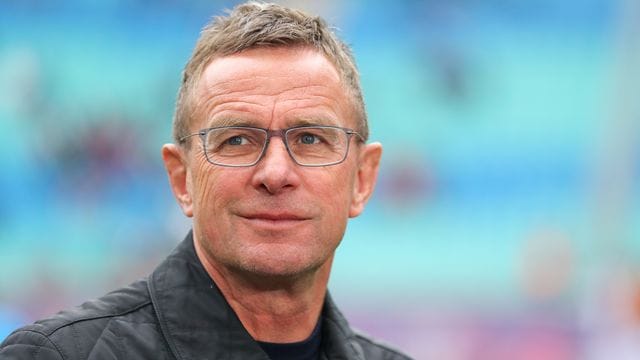 Hat noch keine Arbeitserlaubnis für England: Manchester Uniteds neuer Trainer Ralf Rangnick.