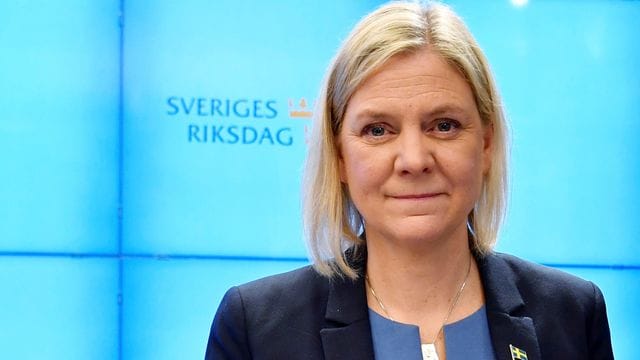 Zweite Chance für Magdalena Andersson: Sie ist erneut zur schwedischen Ministerpräsidentin gewählt worden.