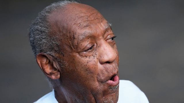 Bill Cosby vor seinem Haus in Elkins Park.