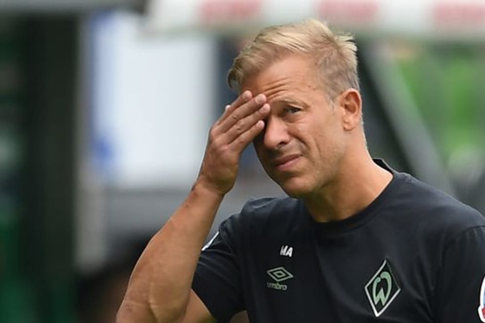 Stolperte bei Werder Bremen über seinen Impfpass: Markus Anfang.