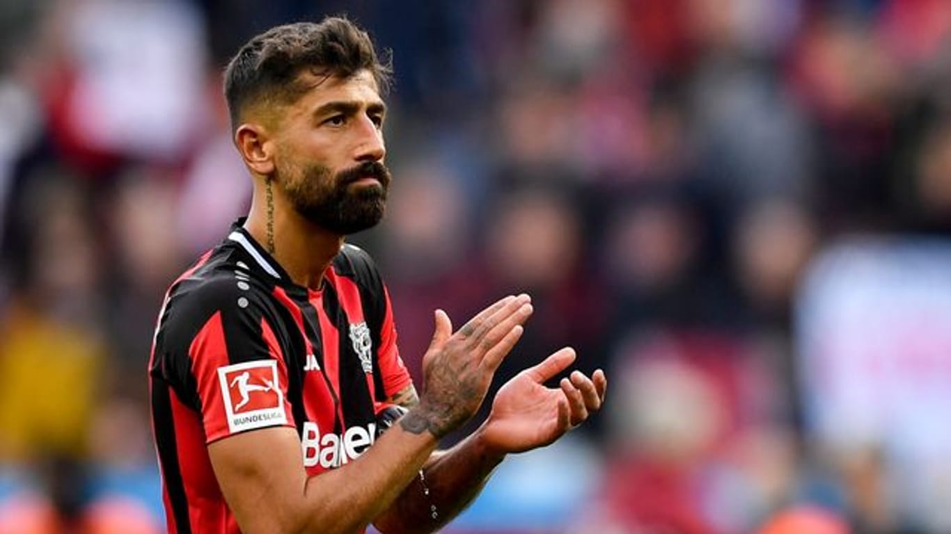 Bleibt in der Europa League zwei Spiele gesperrt: Leverkusens Kerem Demirbay.