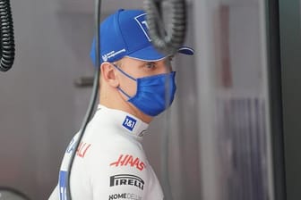 Fokussiert und konzentriert: Haas-Pilot Mick Schumacher.