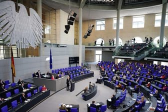 Sitzung des Bundestags.