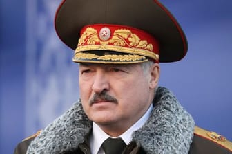 Dwer belarussische Machthaber Alexander Lukaschenko.