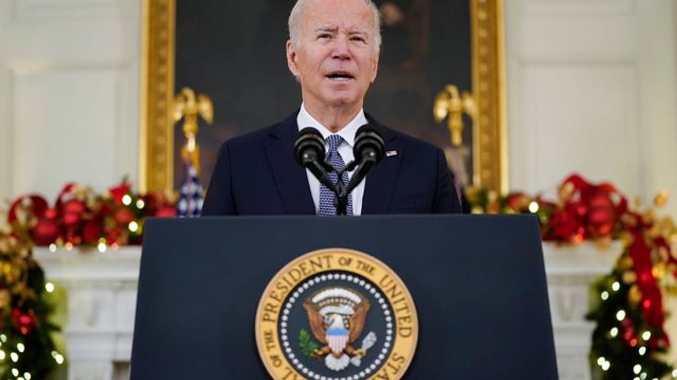 US-Präsident Joe Biden warnt Russland vor einer militärischen Aktion gegen die Ukraine.