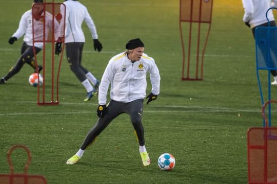 Dortmunds Erling Haaland steht im Topspiel gegen die Bayern in der Startelf.