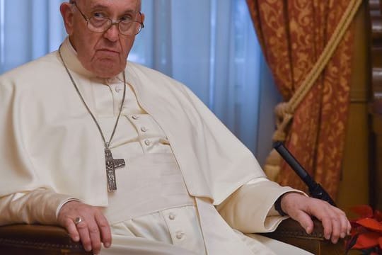 Papst Franziskus während seines Besuchs in Athen.