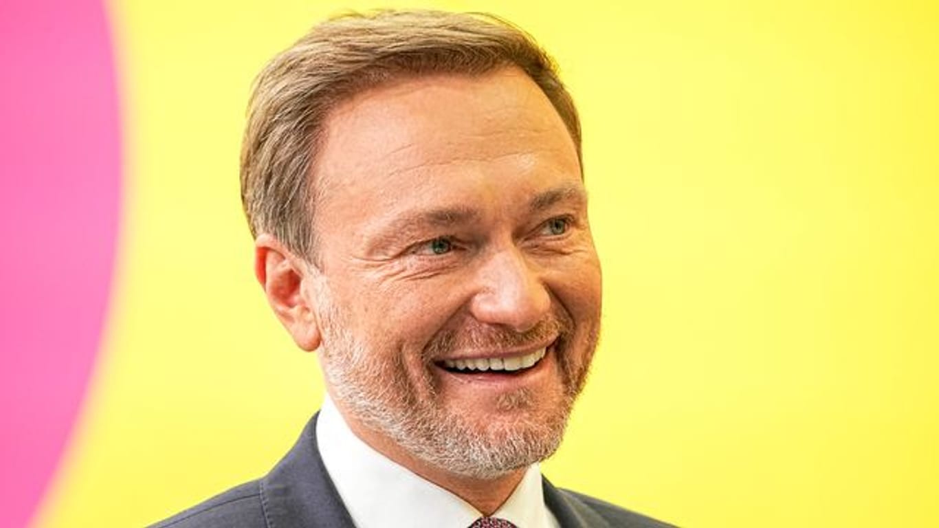 FDP-Chef Christian Lindner beim Parteitag in Berlin.